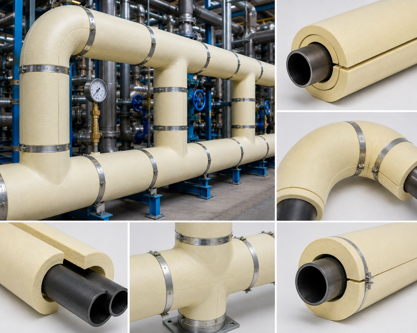 PUF Pipe Sections